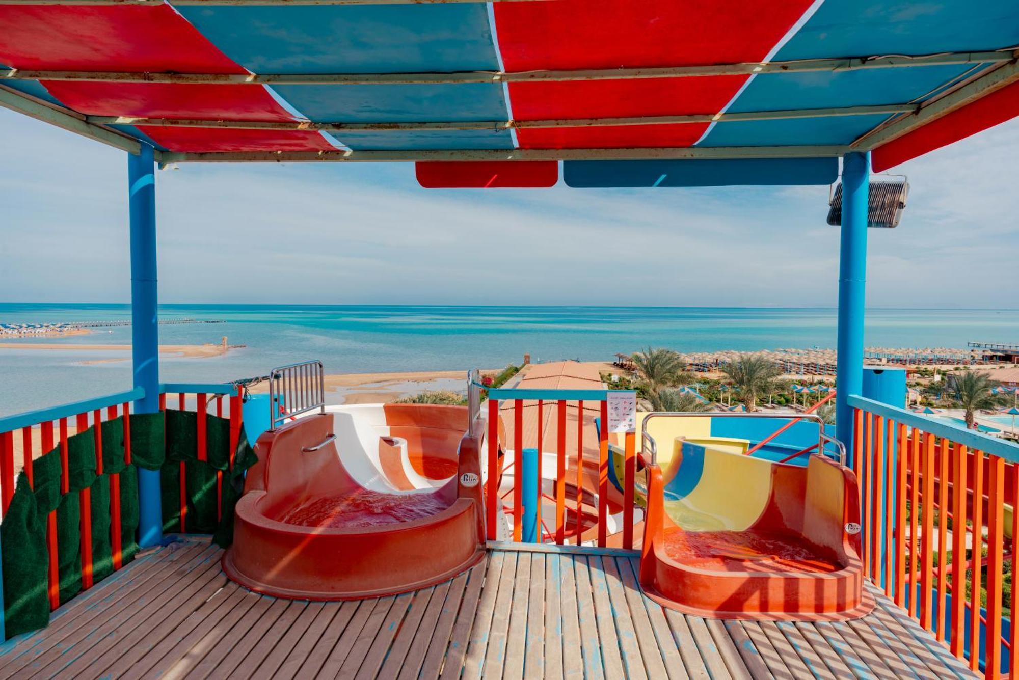 Sunrise Alora Aqua Park Resort Hurghada Exterior foto