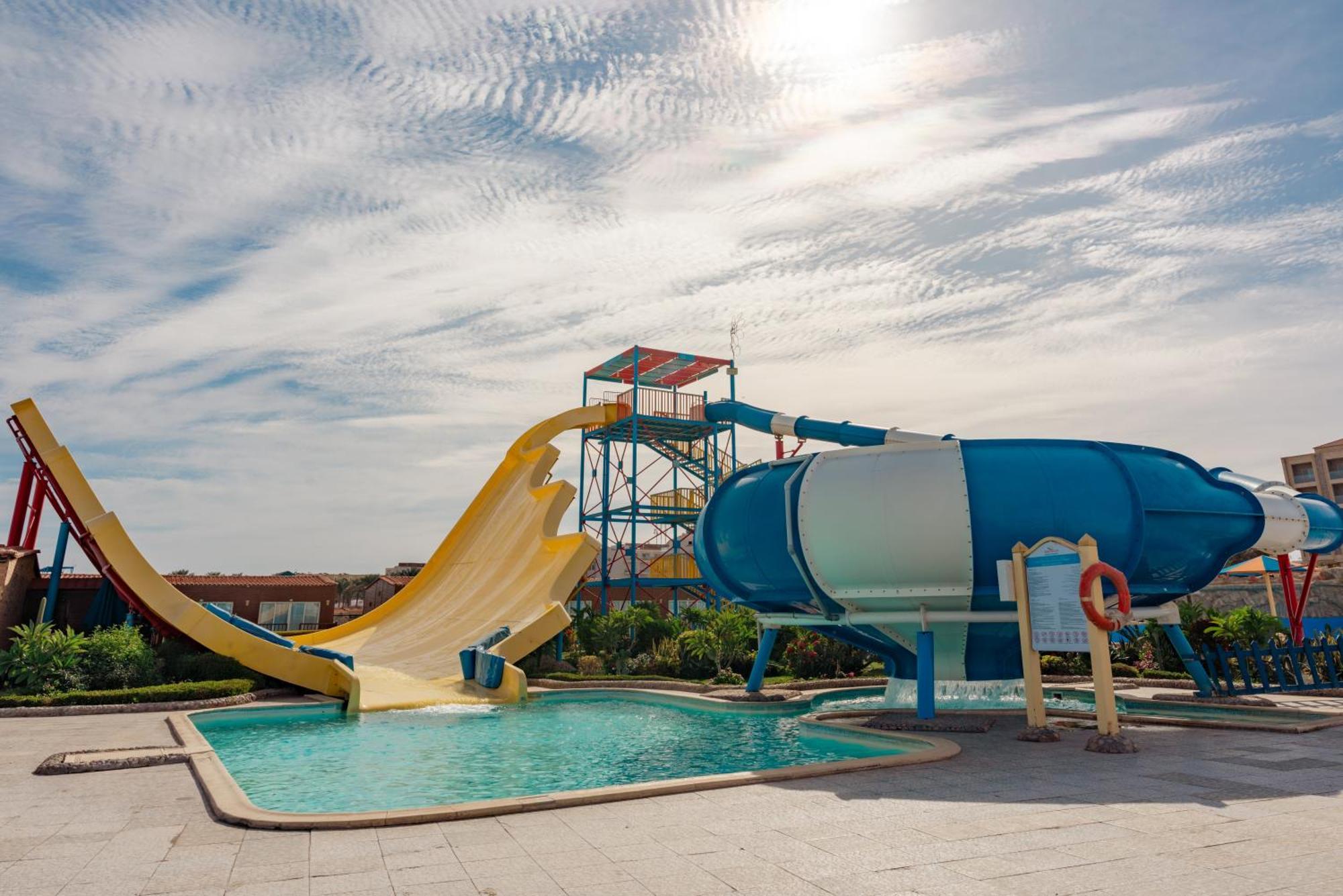 Sunrise Alora Aqua Park Resort Hurghada Exterior foto