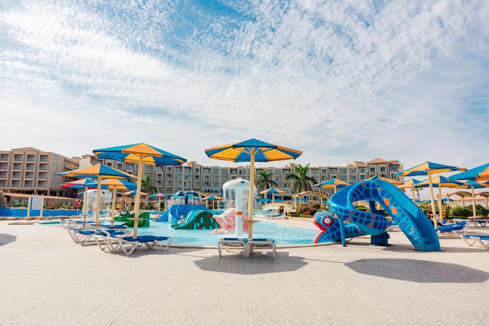 Sunrise Alora Aqua Park Resort Hurghada Exterior foto