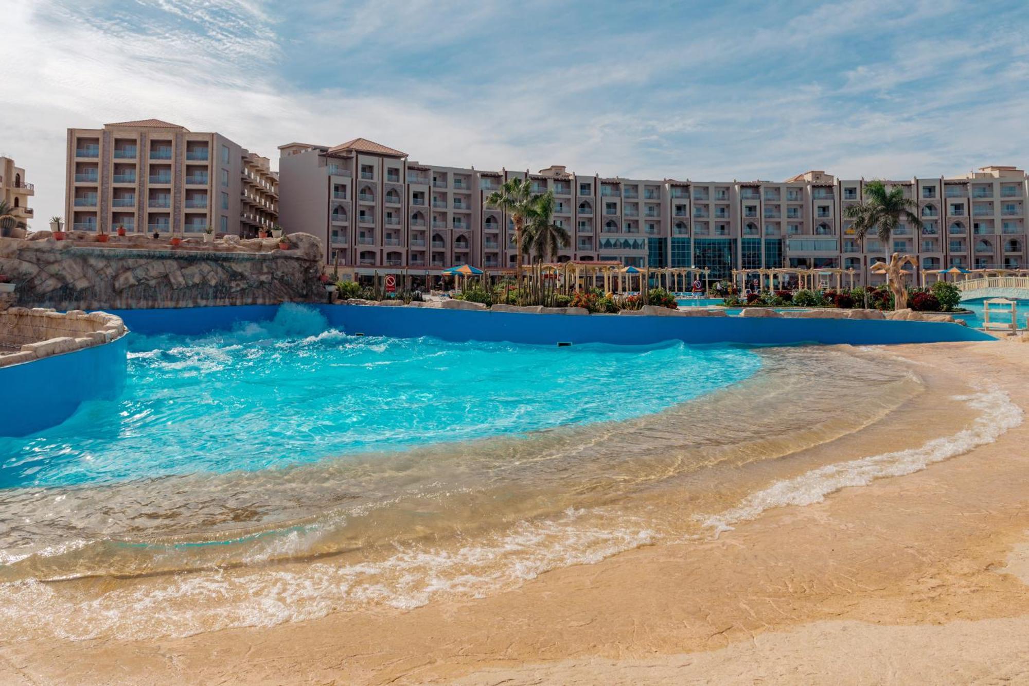 Sunrise Alora Aqua Park Resort Hurghada Exterior foto