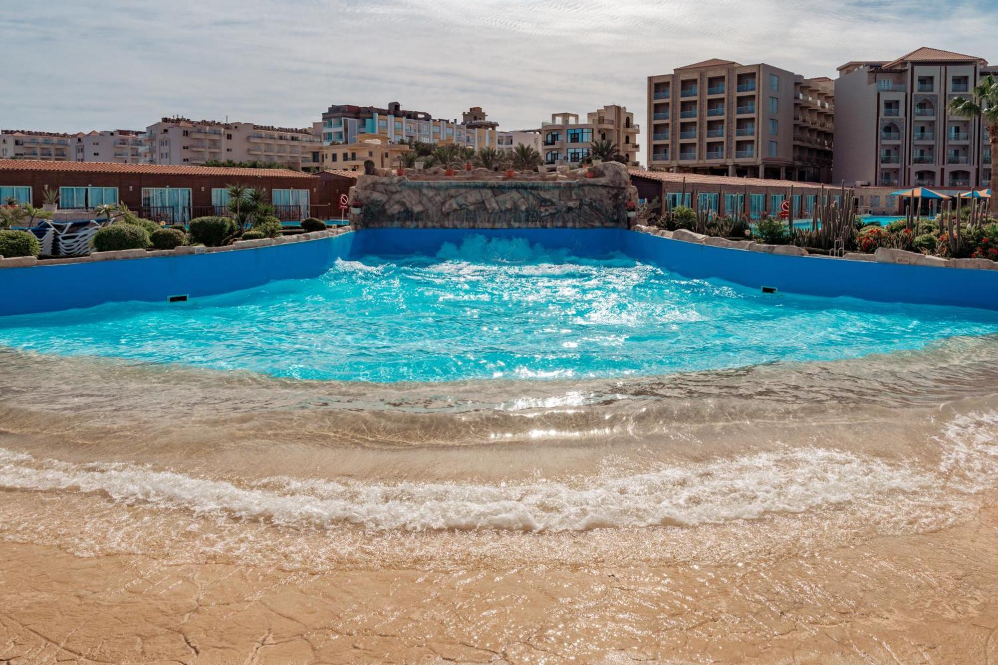 Sunrise Alora Aqua Park Resort Hurghada Exterior foto