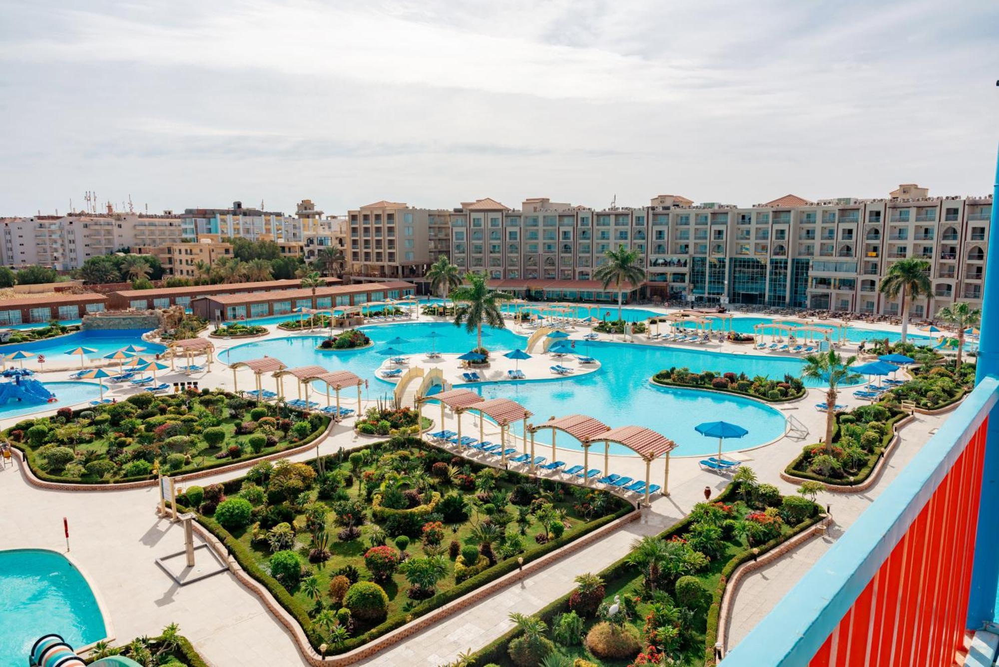 Sunrise Alora Aqua Park Resort Hurghada Exterior foto