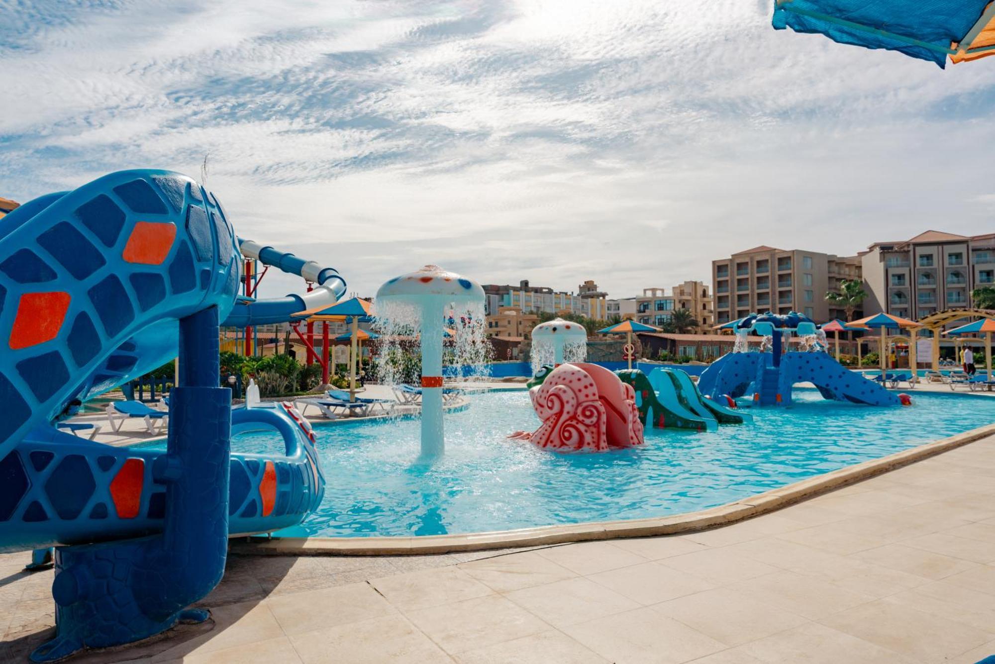 Sunrise Alora Aqua Park Resort Hurghada Exterior foto