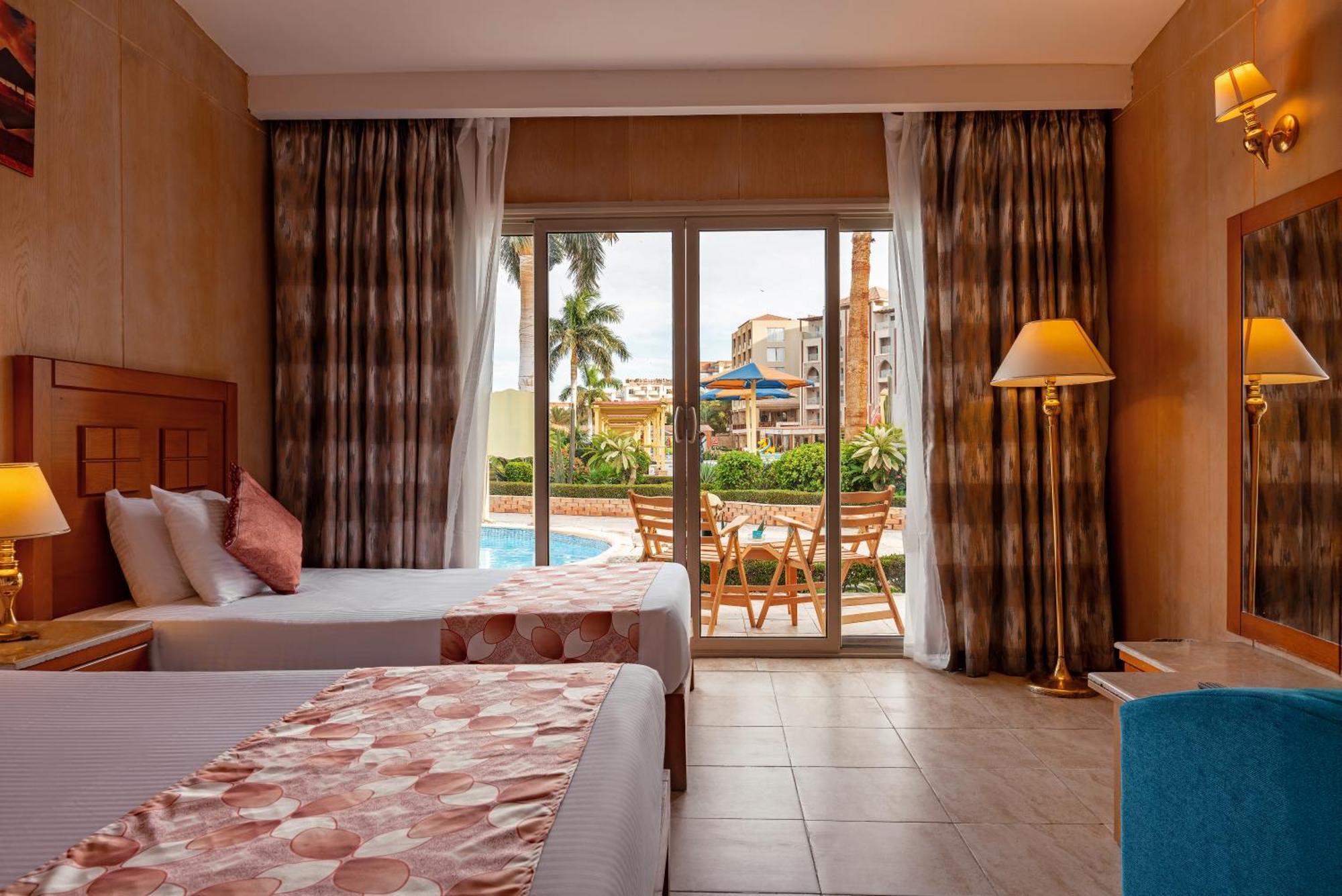 Sunrise Alora Aqua Park Resort Hurghada Exterior foto