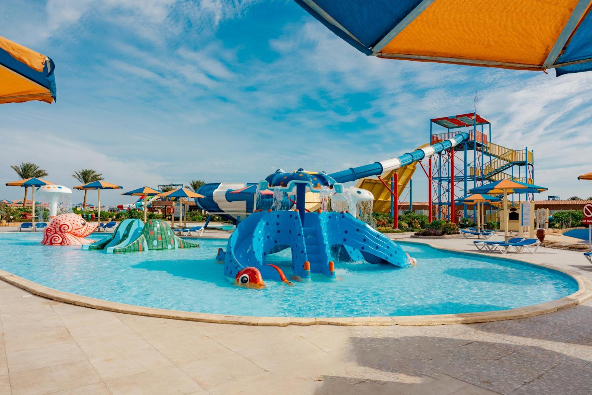 Sunrise Alora Aqua Park Resort Hurghada Exterior foto