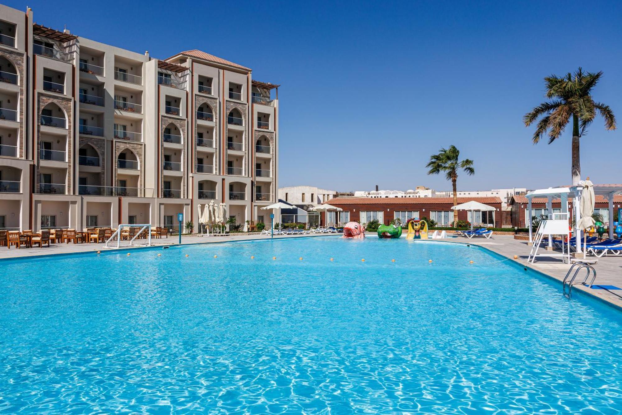 Sunrise Alora Aqua Park Resort Hurghada Exterior foto