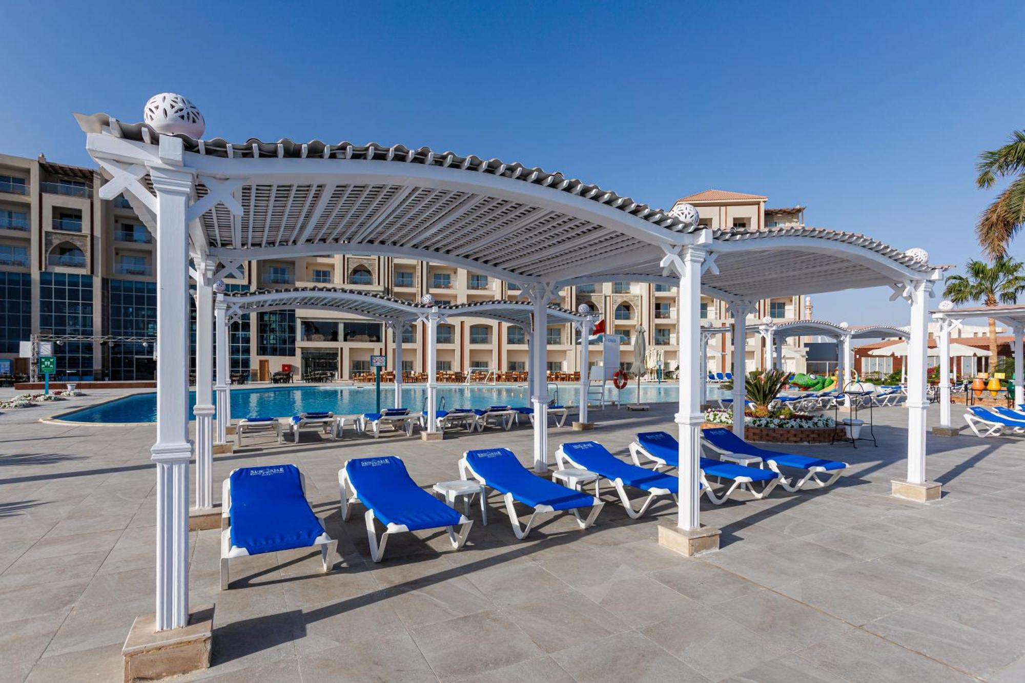 Sunrise Alora Aqua Park Resort Hurghada Exterior foto