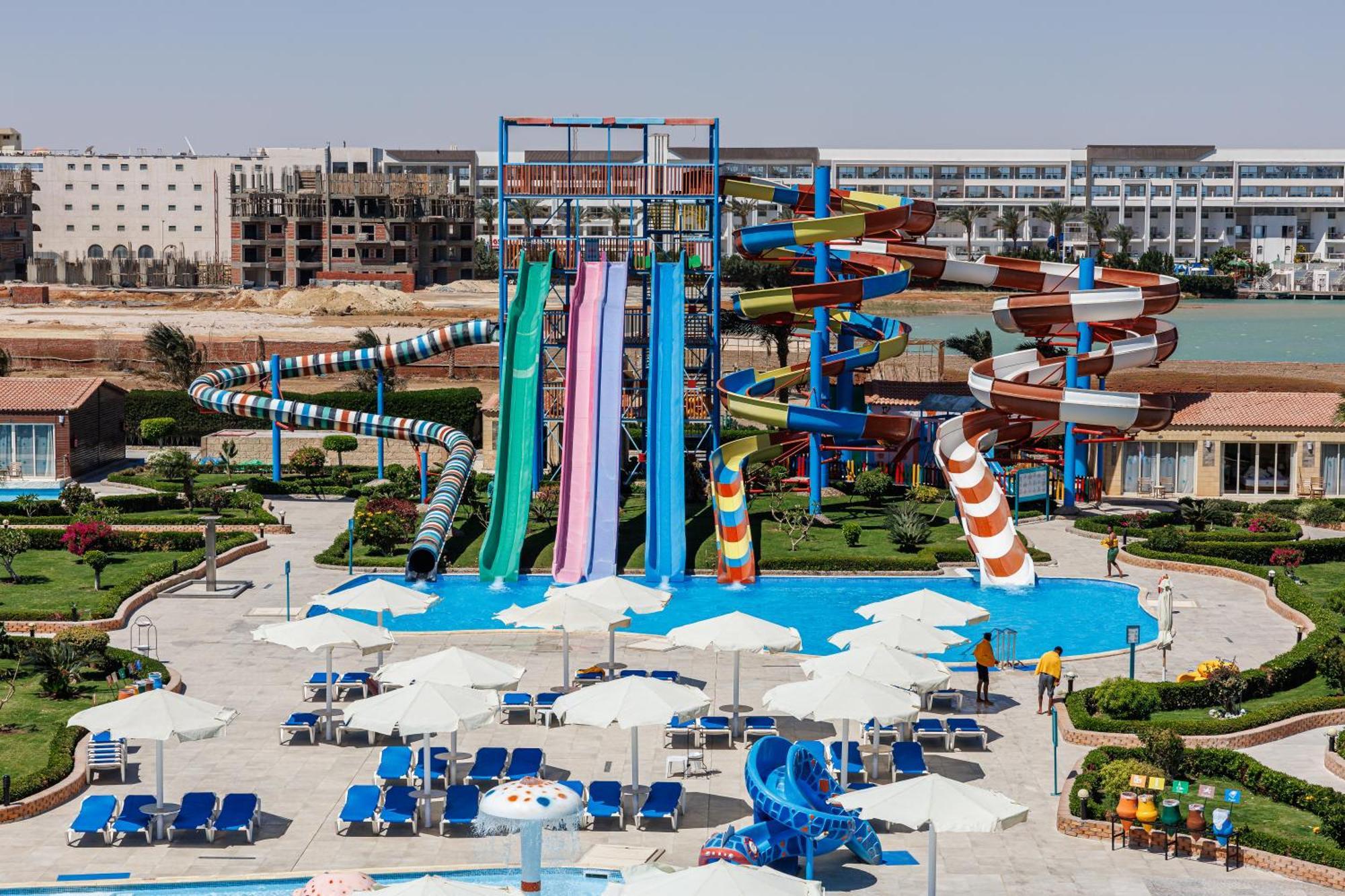 Sunrise Alora Aqua Park Resort Hurghada Exterior foto